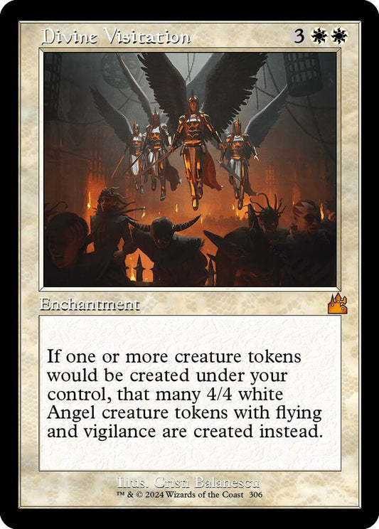 Divine Visitation (Retro Frame) [Ravnica Remastered] 306