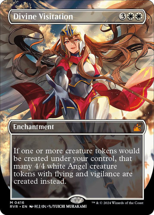 Divine Visitation (Anime Borderless) [Ravnica Remastered] 416