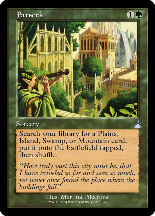 Farseek (Retro Frame) [Ravnica Remastered] 347