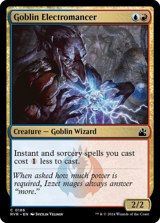Goblin Electromancer [Ravnica Remastered] 186