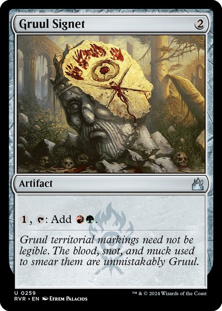 Gruul Signet [Ravnica Remastered] 259