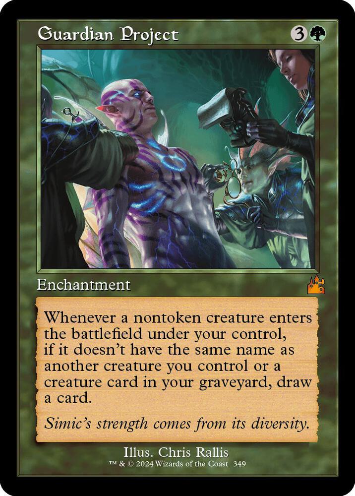 Guardian Project (Retro Frame) [Ravnica Remastered] 349
