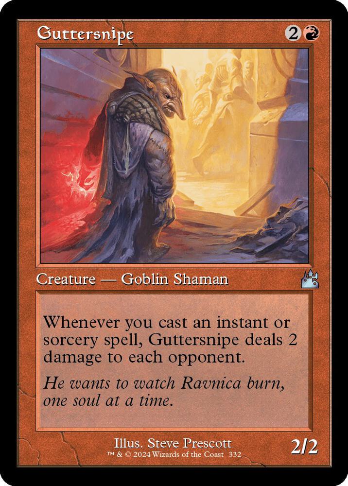 Guttersnipe (Retro Frame) [Ravnica Remastered] 332
