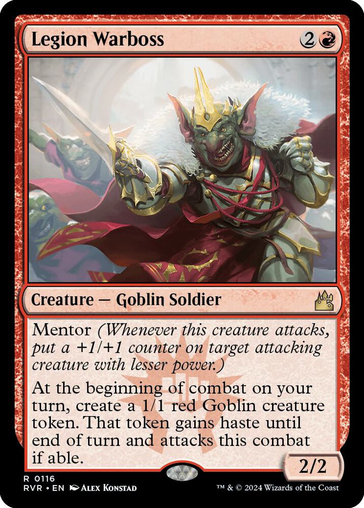 Legion Warboss [Ravnica Remastered] 116