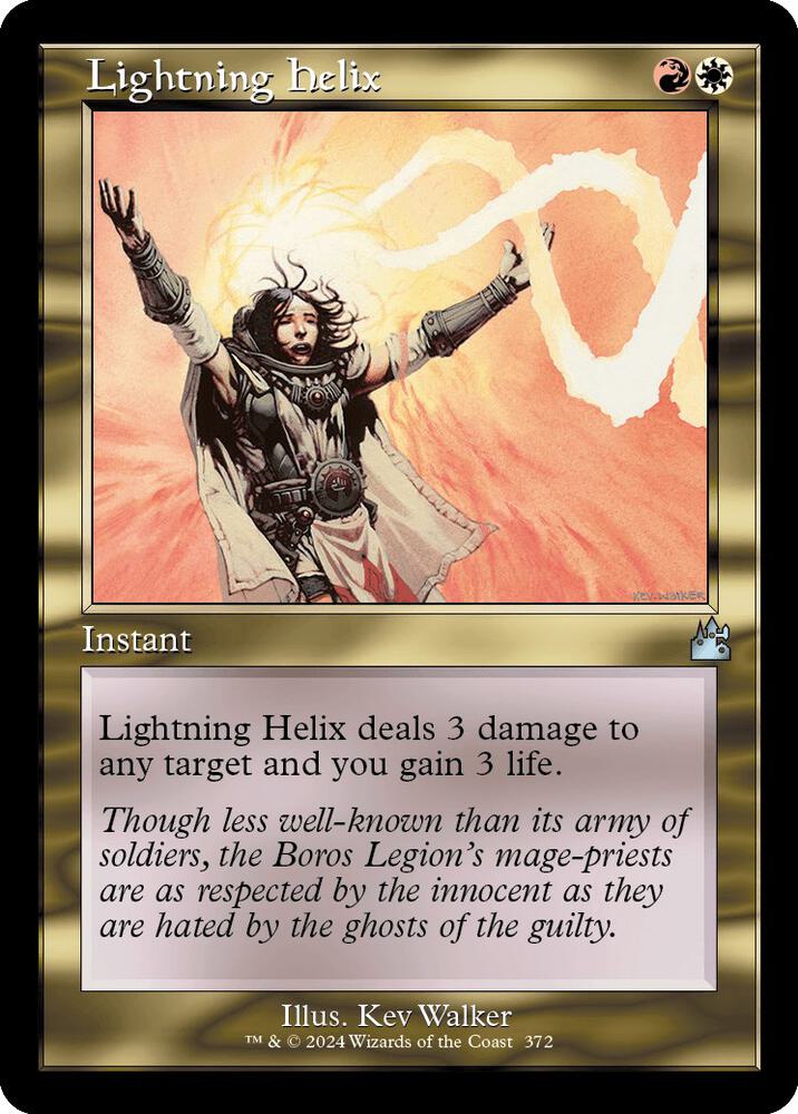 Lightning Helix (Retro Frame) [Ravnica Remastered] 372
