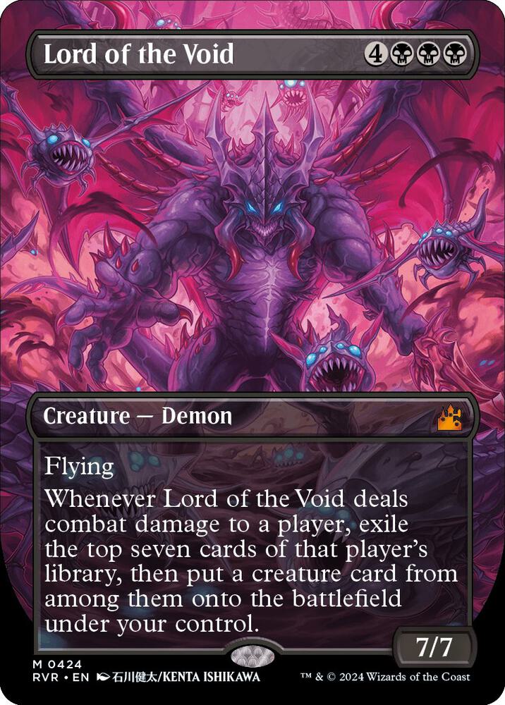 Lord of the Void (Anime Borderless) [Ravnica Remastered] 424