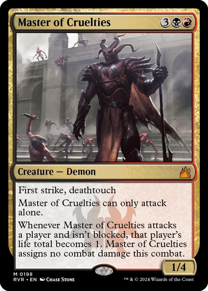 Master of Cruelties [Ravnica Remastered] 198