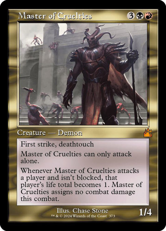 Master of Cruelties (Retro Frame) [Ravnica Remastered] 373