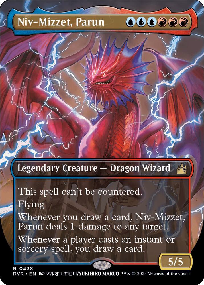 Niv-Mizzet, Parun (Anime Borderless) [Ravnica Remastered] 438