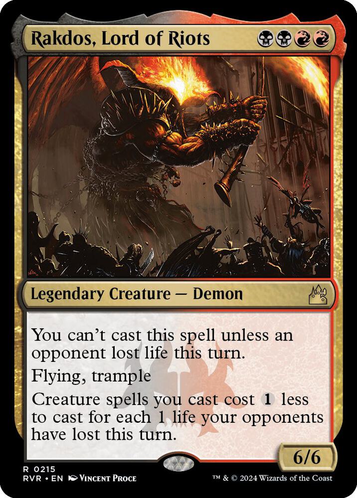 Rakdos, Lord of Riots [Ravnica Remastered] 215