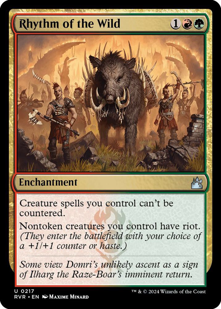 Rhythm of the Wild [Ravnica Remastered] 217
