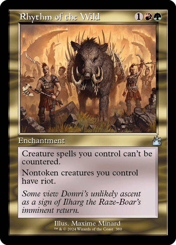 Rhythm of the Wild (Retro Frame) [Ravnica Remastered] 380