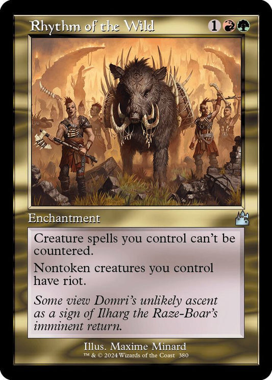 Rhythm of the Wild (Retro Frame) [Ravnica Remastered] 380
