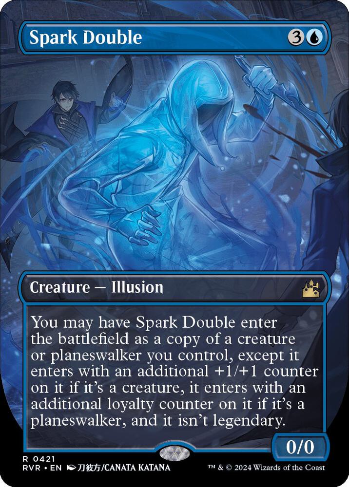 Spark Double (Anime Borderless) [Ravnica Remastered] 421