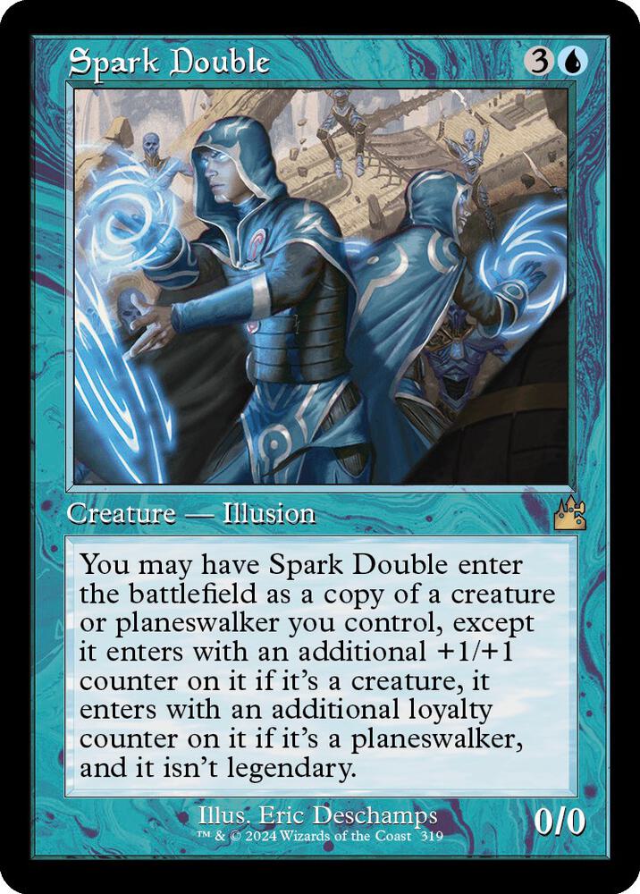 Spark Double (Retro Frame) [Ravnica Remastered] 319