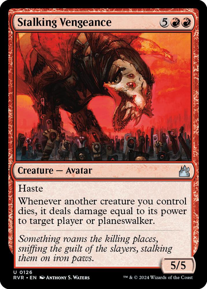 Stalking Vengeance [Ravnica Remastered] 126