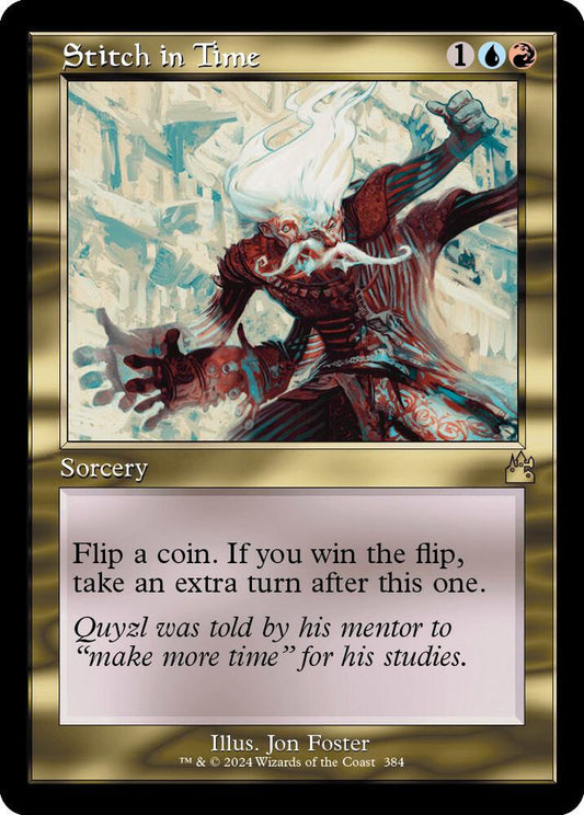 Stitch in Time (Retro Frame) [Ravnica Remastered] 384