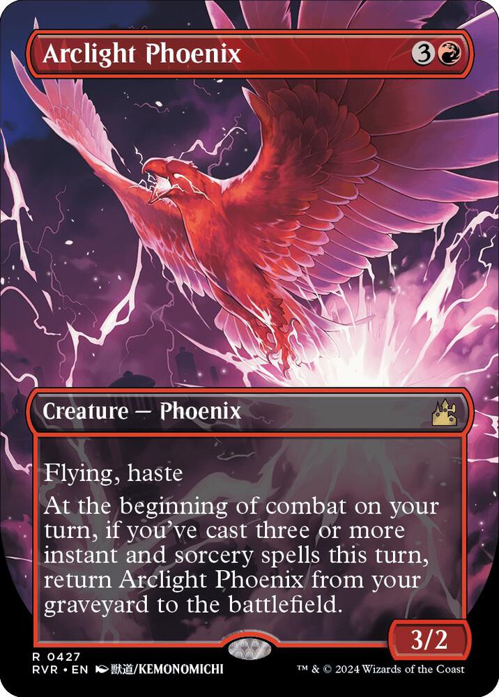 Arclight Phoenix (Anime Borderless) [Ravnica Remastered] 427
