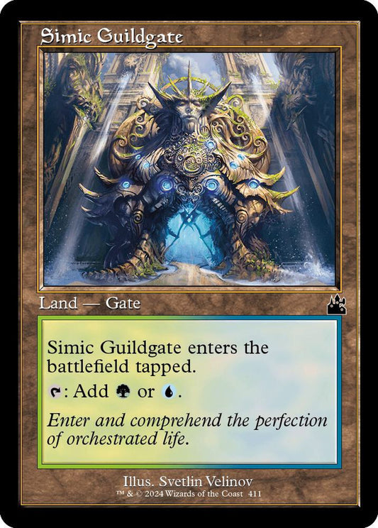 Simic Guildgate (Retro Frame) [Ravnica Remastered] 411