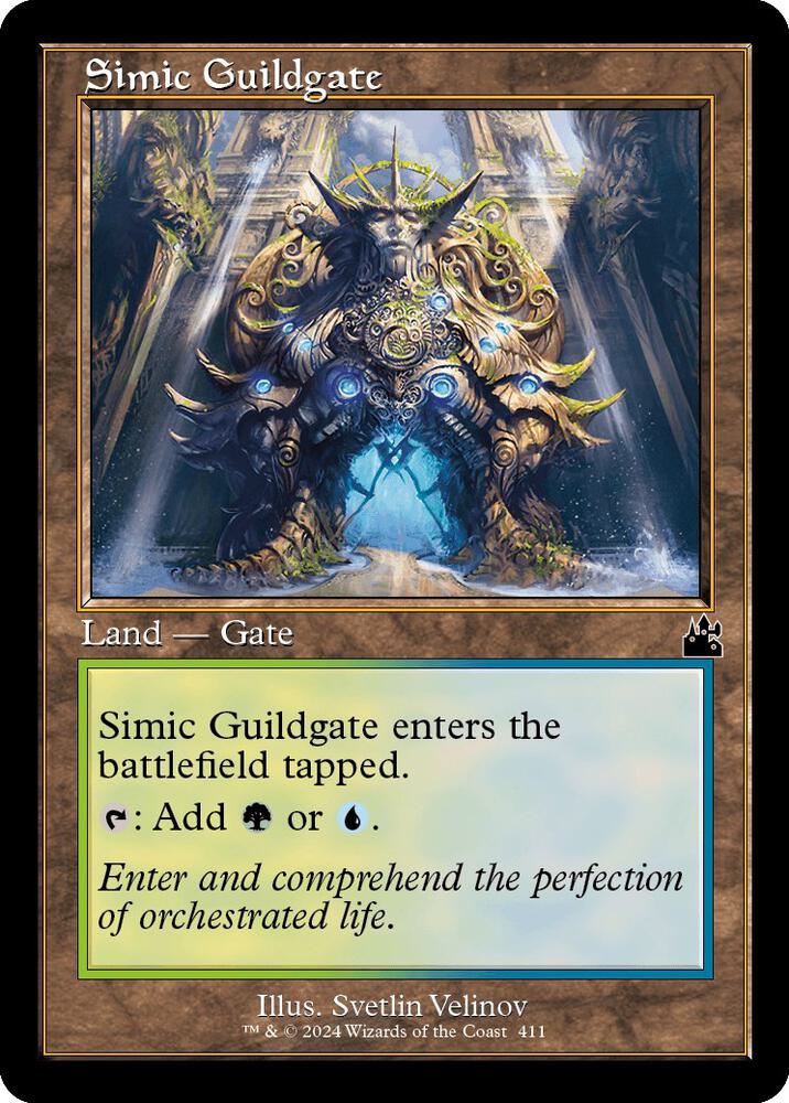 Simic Guildgate (Retro Frame) [Ravnica Remastered] 411