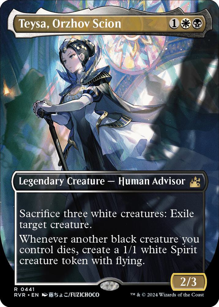 Teysa, Orzhov Scion (Anime Borderless) [Ravnica Remastered] 441