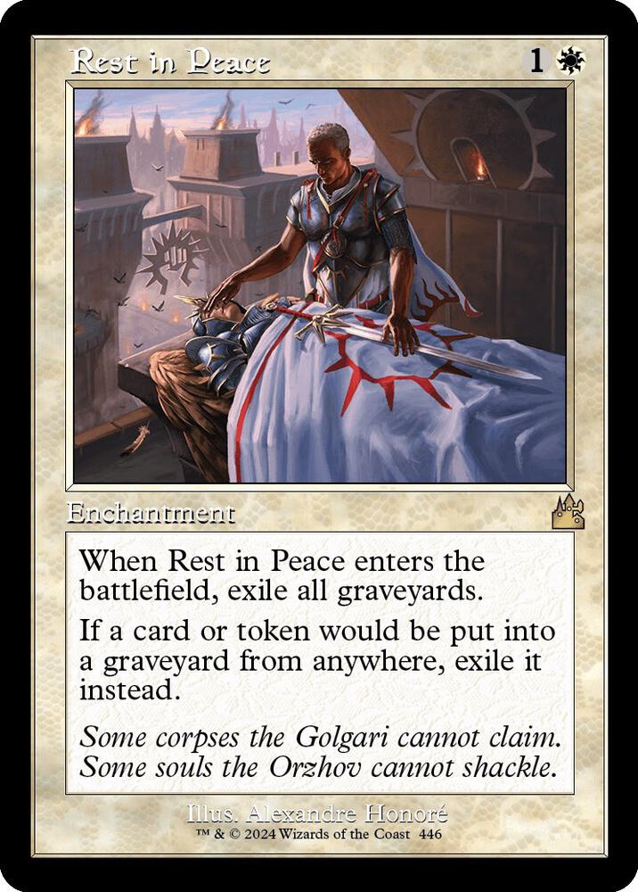 Rest in Peace (Retro Frame) [Ravnica Remastered] 446