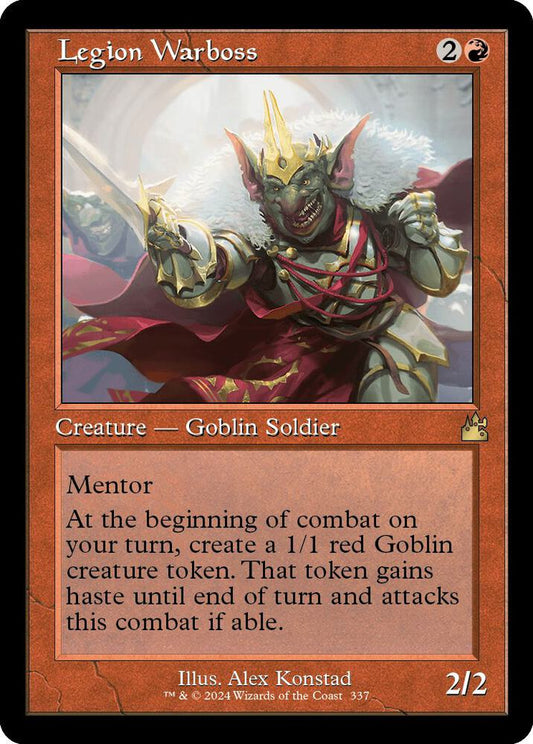 Legion Warboss (Retro Frame) [Ravnica Remastered] 337
