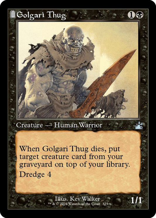 Golgari Thug (Retro Frame) [Ravnica Remastered] 325