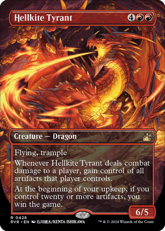 Hellkite Tyrant (Anime Borderless) [Ravnica Remastered] 428