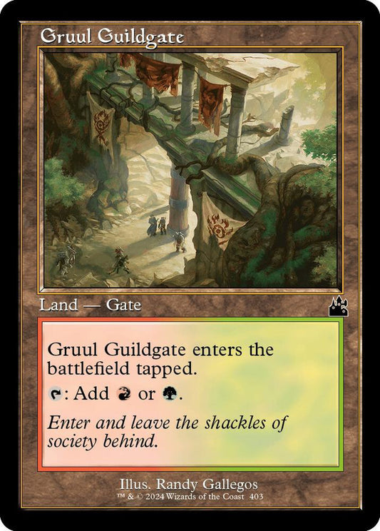 Gruul Guildgate (Retro Frame) [Ravnica Remastered] 403