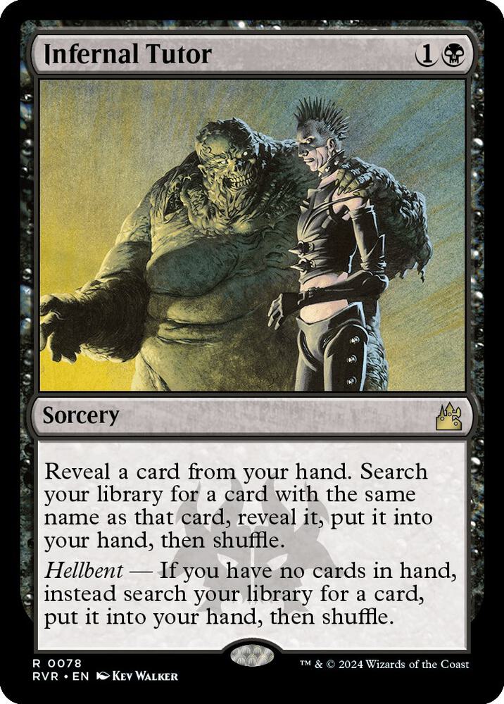 Infernal Tutor [Ravnica Remastered] 78