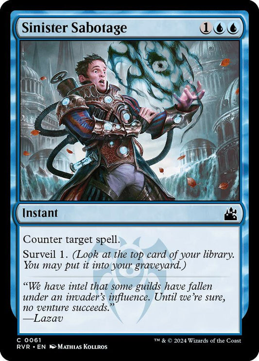 Sinister Sabotage [Ravnica Remastered] 61
