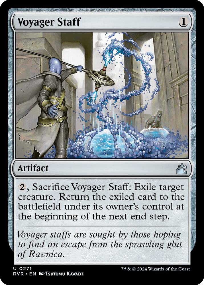 Voyager Staff [Ravnica Remastered] 271