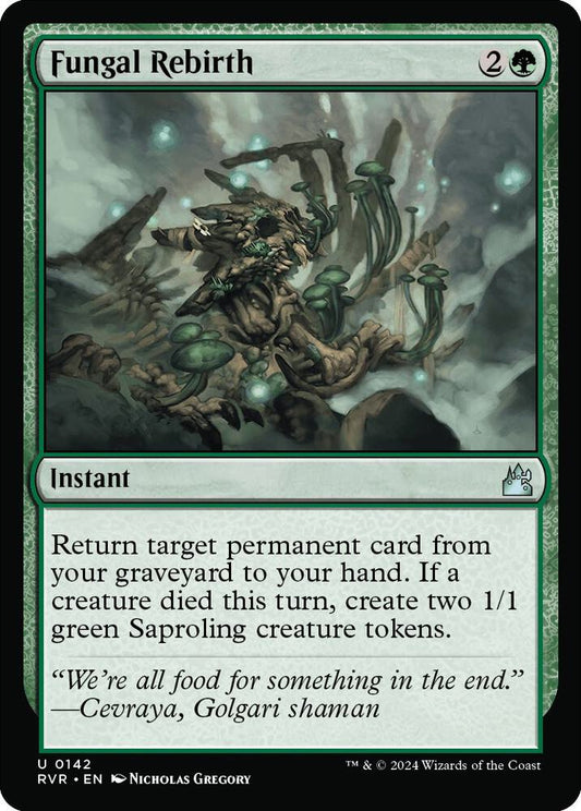 Fungal Rebirth [Ravnica Remastered] 142