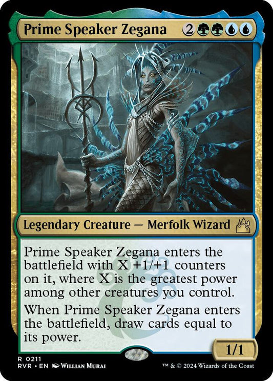 Prime Speaker Zegana [Ravnica Remastered] 211