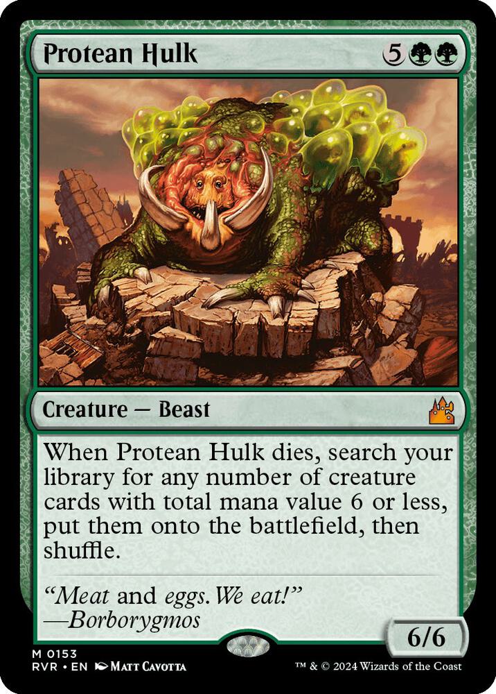 Protean Hulk [Ravnica Remastered] 153