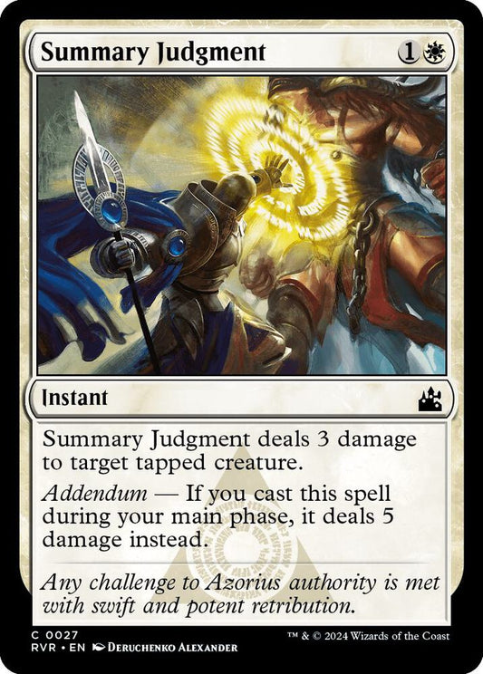 Summary Judgment [Ravnica Remastered] 27