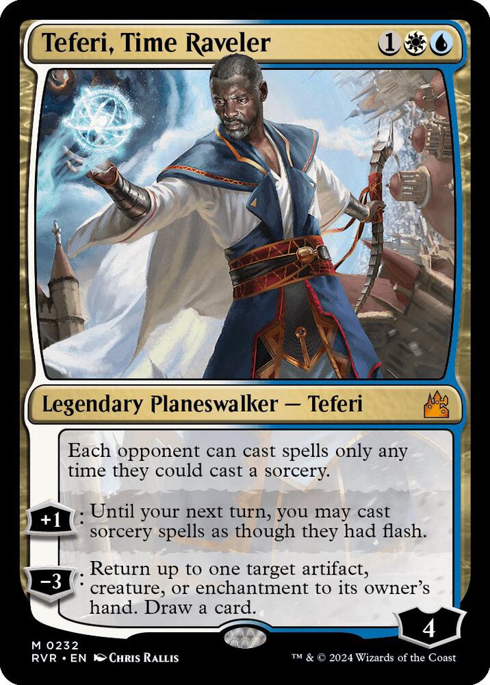 Teferi, Time Raveler [Ravnica Remastered] 232