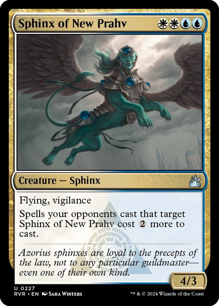 Sphinx of New Prahv [Ravnica Remastered] 227