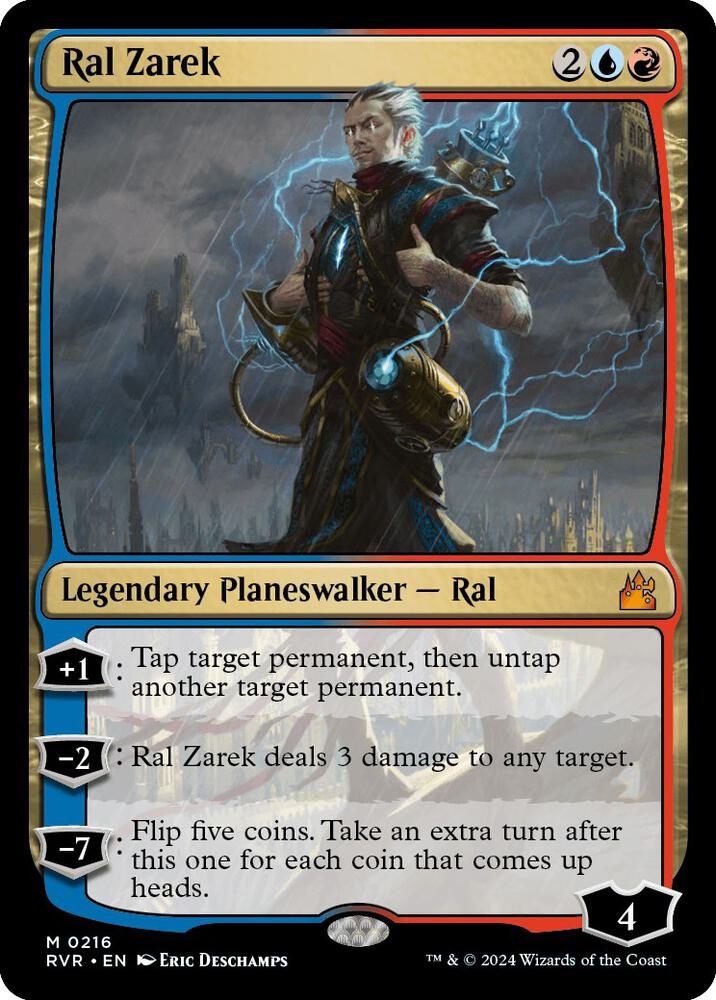 Ral Zarek [Ravnica Remastered] 216
