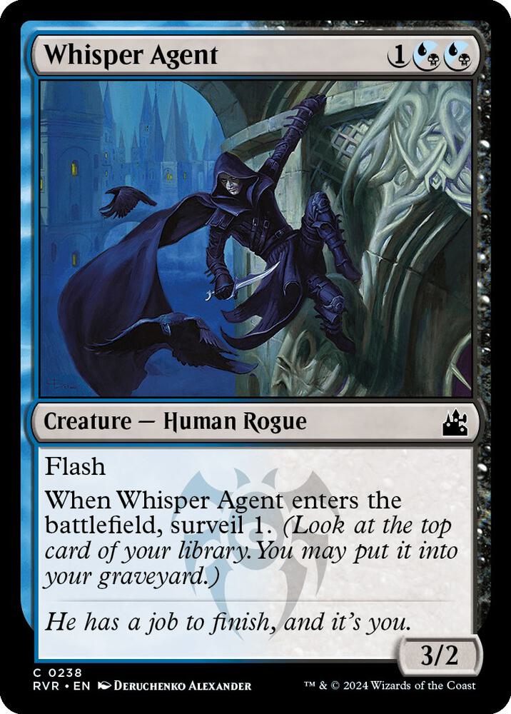 Whisper Agent [Ravnica Remastered] 238