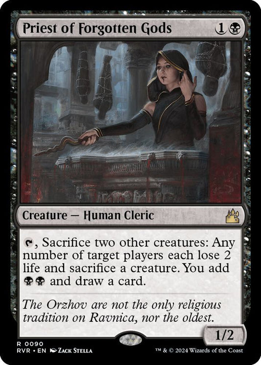 Priest of Forgotten Gods [Ravnica Remastered] 90