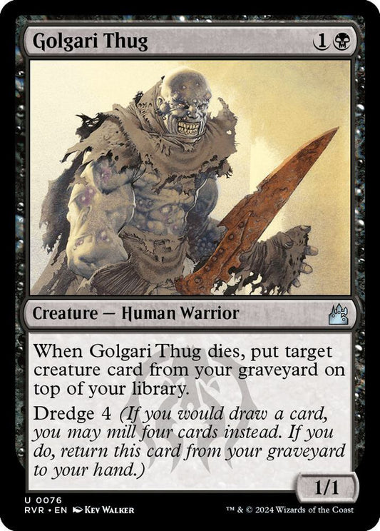 Golgari Thug [Ravnica Remastered] 76