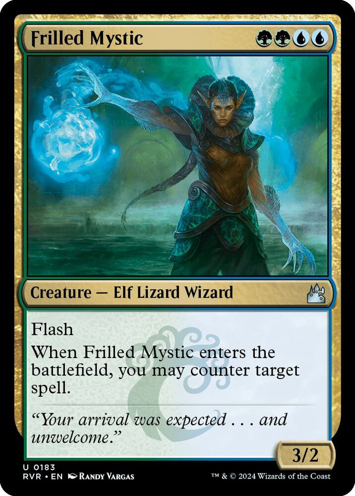 Frilled Mystic [Ravnica Remastered] 183