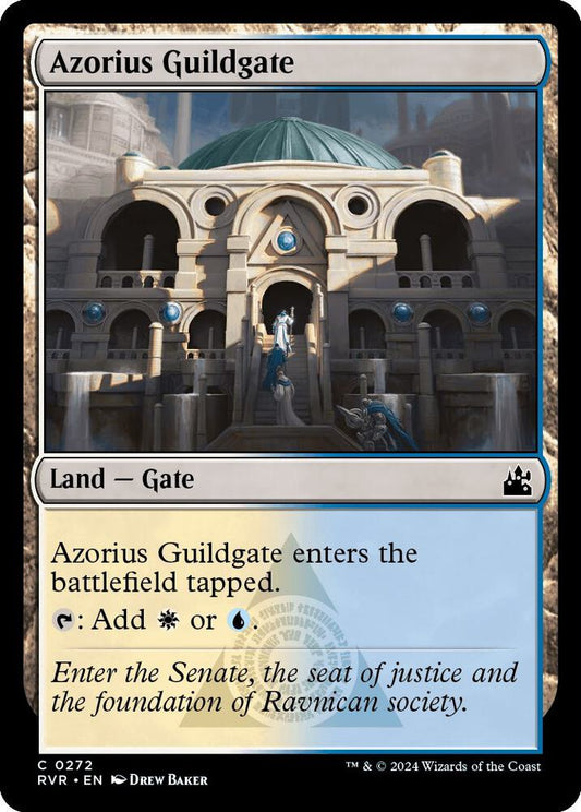 Azorius Guildgate [Ravnica Remastered] 272