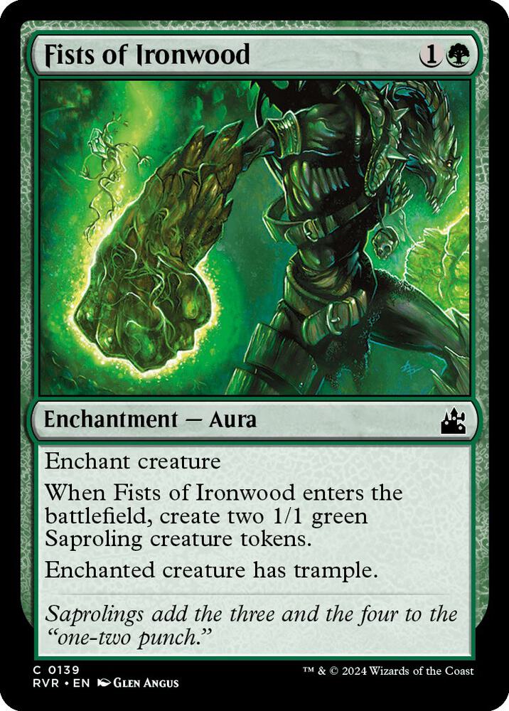 Fists of Ironwood [Ravnica Remastered] 139