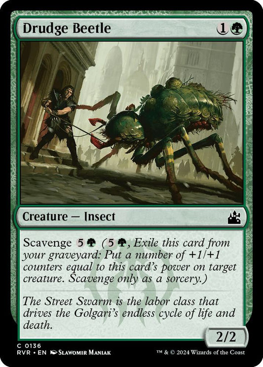 Drudge Beetle [Ravnica Remastered] 136