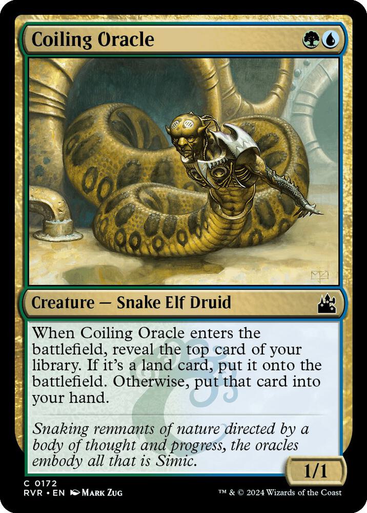 Coiling Oracle [Ravnica Remastered] 172