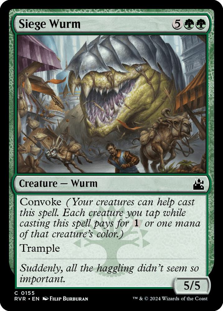 Siege Wurm [Ravnica Remastered] 155