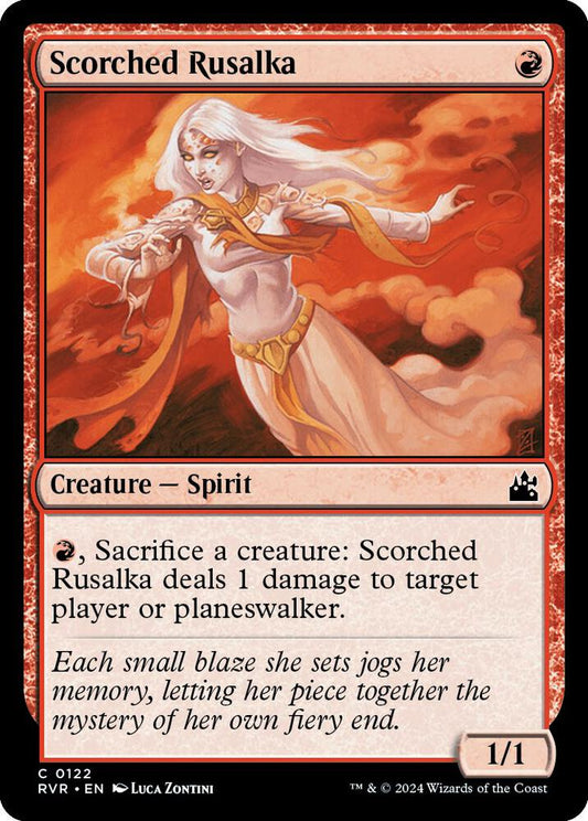Scorched Rusalka [Ravnica Remastered] 122